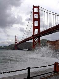Golden gate bridge in San Francisco seen from fort point.jpg